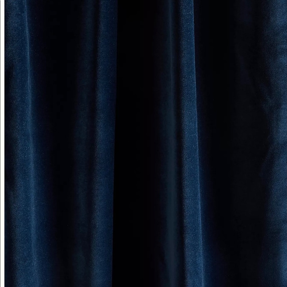 Matte Velvet Curtains +  Rods + knobs - Picture 4 of 4